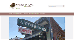 Desktop Screenshot of gumnutantiques.com.au